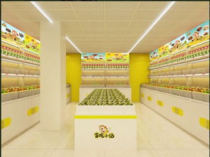 貪吃小站休閑食品加盟圖片 加盟店裝修圖